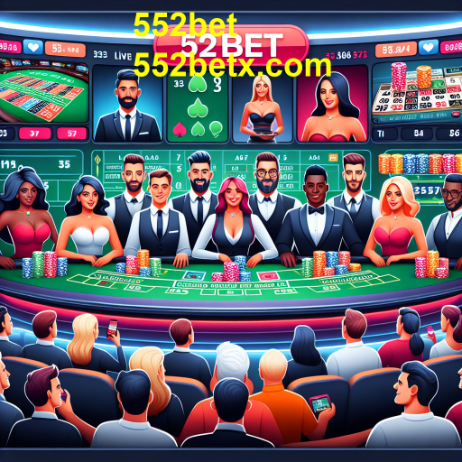 Experimente a Emoção dos Jogos 'Ao Vivo' na 552bet